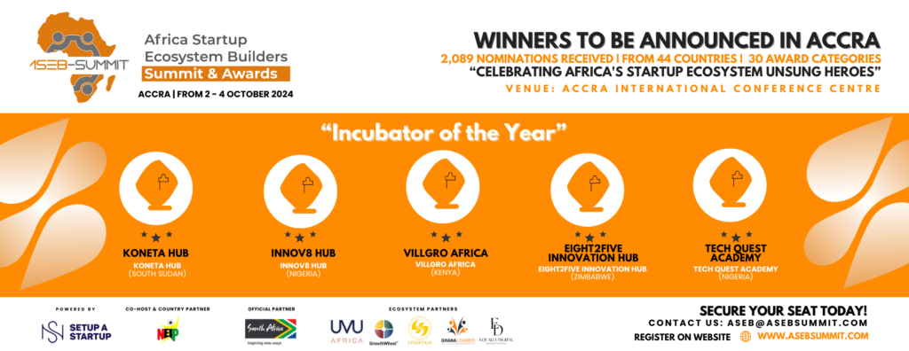 Incubator of the year