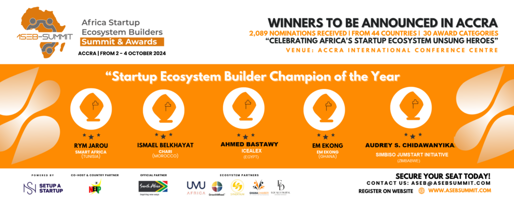 Startup Ecosystem Builder Champion of the Year